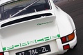 Malte à Montlhéry - Porsche 911 Carrera 2.7 RS blanc logos capot moteur