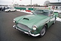 Aston Martin DB4 vert 3/4 avant gauche