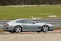Ferrari 575 Maranello gris 3/4 arrière droit filé