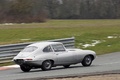 Jaguar Type E V12 gris 3/4 arrière droit filé