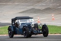 Malte à Montlhéry 2017 - Aston Martin bleu 3/4 avant droit 