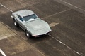 Malte à Montlhéry 2017 - Chevrolet Corvette C3 454 anthracite 3/4 avant droit vue de haut