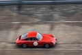 Malte à Montlhéry 2017 - Porsche 911 rouge filé