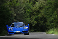 McLaren F1 bleu face avant