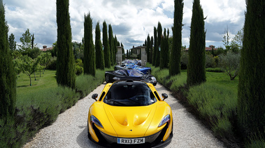 McLaren P1 jaune face avant