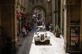 BMW 328, blanc, ville