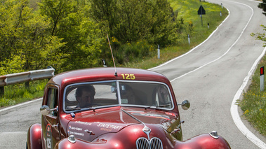 Bristol 400, bordeau, action face