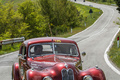 Bristol 400, bordeau, action face