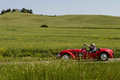 Healey Silverstone rouge, action, profil gch