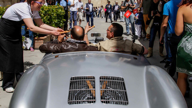 Porsche 550 RS, gris, dos