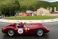 Ferrari, barchetta, rouge, profil droit