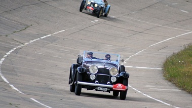 Raid Suisse-Paris 2012 - Alvis Speed 25 bordeaux/noir face avant