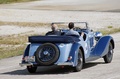 Raid Suisse-Paris 2012 - Bentley bleu 3/4 arrière droit