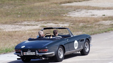 Raid Suisse-Paris 2012 - Ferrari 275 GTS anthracite 3/4 arrière droit