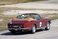 Raid Suisse-Paris 2012 - Jensen Interceptor Convertible bordeaux 3/4 arrière droit