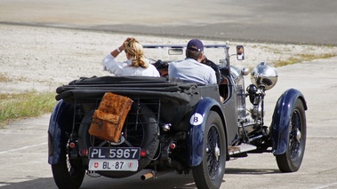 Raid Suisse-Paris 2012 - Lagonda LG 45 bleu 3/4 arrière droit