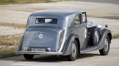 Raid Suisse-Paris 2012 - Rolls Royce Phantom III gris 3/4 arrière droit