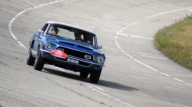 Raid Suisse-Paris 2012 - Shelby GT500 bleu face avant