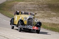 Raid Suisse-Paris 2012 - Talbot-Lago jaune 3/4 avant droit