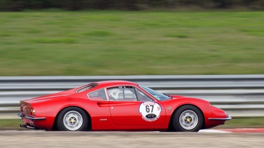 Rallye de Paris Classic 2012 - Ferrari 246 GT Dino rouge filé