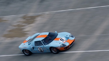 Rallye de Paris Classic 2012 - Ford GT40 Gulf 3/4 avant droit filé