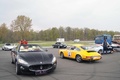 Rallye de Paris Classic 2012 - Maserati GranCabrio anthracite face avant 2