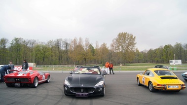 Rallye de Paris Classic 2012 - Maserati GranCabrio anthracite face avant