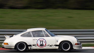 Rallye de Paris Classic 2012 - Porsche 911 Carrera 2.7 RS blanc filé 2