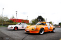 Rallye de Paris Classic 2012 - Porsche 911 Carrera 2.7 RSR orange & 2.7 RS blanc