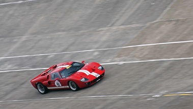 Rallye de Paris Classic 2012 - Superformance GT40 rouge 3/4 avant droit filé 2