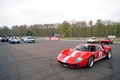 Rallye de Paris Classic 2012 - Superformance GT40 rouge 3/4 avant gauche