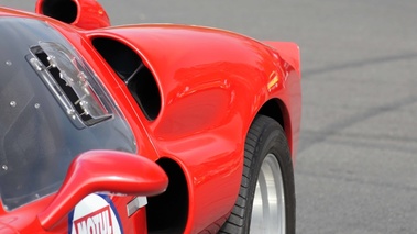 Rallye de Paris Classic 2012 - Superformance GT40 rouge prises d'air arrière