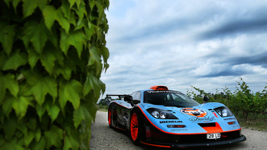 Rallye McLaren F1 2017 - F1 GTR Longtail Gulf 3/4 avant droit