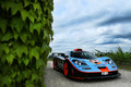 Rallye McLaren F1 2017 - F1 GTR Longtail Gulf 3/4 avant droit