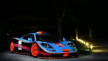 Rallye McLaren F1 2017 - F1 GTR Longtail Gulf 3/4 avant droit