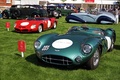 Aston Martin DBR1 vert 3/4 avant gauche