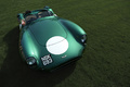 Aston Martin DBR1 vert face avant penché