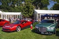 Bentley Continental GTZ vert & Ferrari SP12-EC