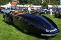 Bugatti Type 57C Voll & Ruhrbeck Roadster noir 3/4 arrière gauche