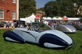 Delahaye 135M Figoni et Falaschi Torpedo Cabriolet bleu/bleu profil