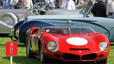 Ferrari 268 SP rouge 3/4 avant droit