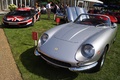 Ferrari 275 GTB/4 Pininfarina NART Spyder gris 3/4 avant gauche