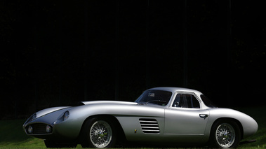 Ferrari 375MM Scaglietti Berlinetta gris 3/4 avant gauche