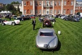 Ferrari 375MM Scaglietti Berlinetta gris face arrière