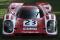 Porsche 917K rouge face avant