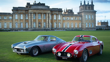 Salon Privé 2017 - Concours Masters - Ferrari 250 GT Berlinetta TDF rouge & 250 GT SWB gris 