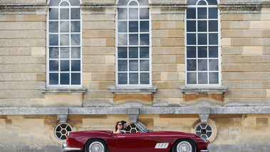 Salon Privé 2017 - Concours Masters - Ferrari 250 GT California Spider rouge profil