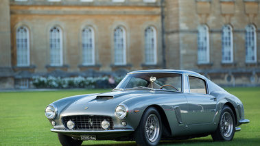 Salon Privé 2017 - Concours Masters - Ferrari 250 GT SWB gris 3/4 avant gauche