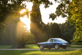 Salon Privé 2017 - Concours Masters - Ferrari 400 SuperAmerica bleu 3/4 arrière gauche