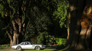 Salon Privé 2017 - Concours Masters - Ferrari 500 Superfast gris profil